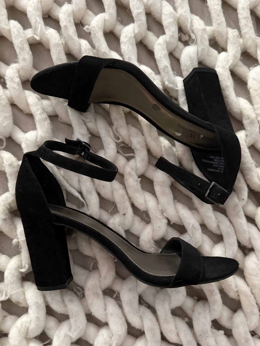 Black heels